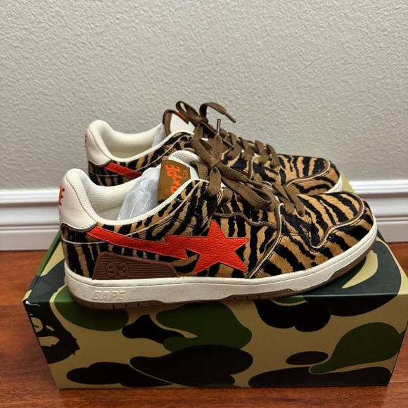 A Bathing Ape Bape SK8 Sta Year of the Tiger Size 11 - Picture 3 of 9